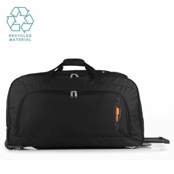 Bolsa Con Ruedas Grande Negra Week Eco Gabol