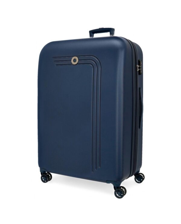 Maleta Grande Azul Marino 80 Cm Movom