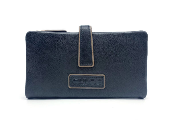 Billetera Grande Negro ByChloe