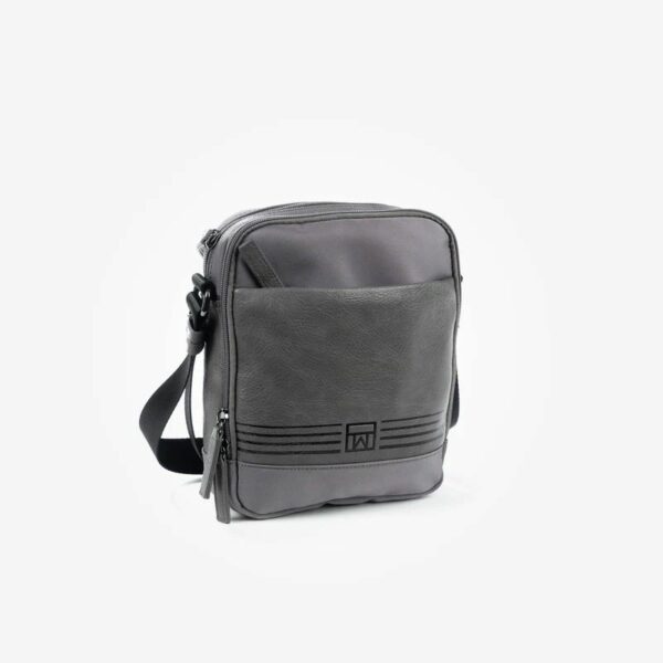 Bolso Bandolera Doble Compartimento Gris Matties