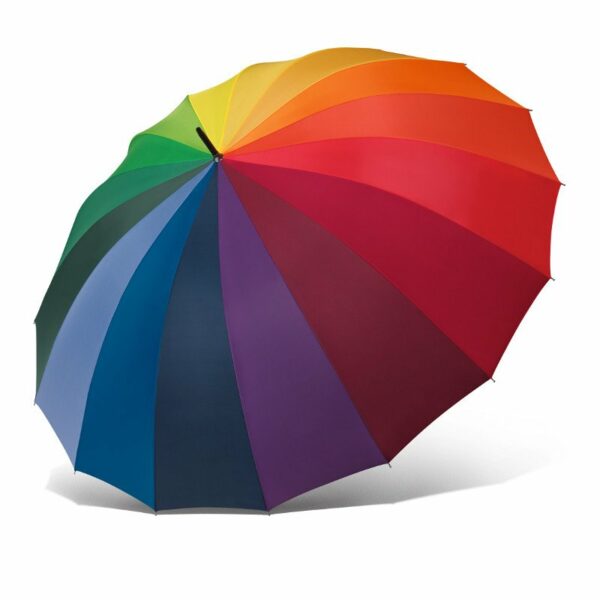 Paraguas Largo Arco Iris