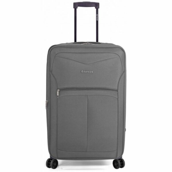 Maleta Cabina 4 Ruedas Gris Benzi
