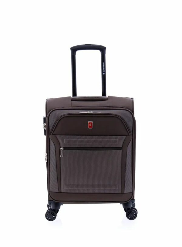 Maleta Cabina Marrón Siroco Gladiator