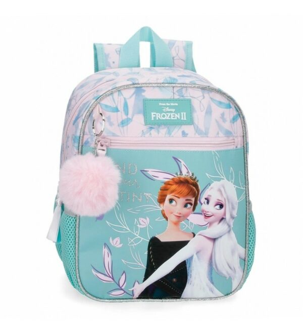 Mochila Frozen 28 cm Adaptable Carro