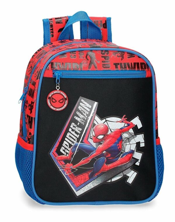 Mochila Preescolar Spiderman Great Power