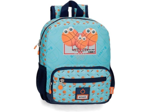 Mochila Basket Family Azul Adaptable ENSO