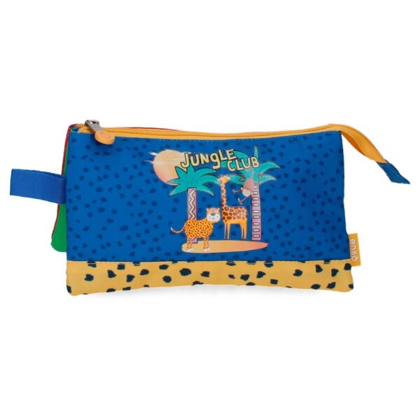 Estuche Jungle Tres Compartimentos Enso