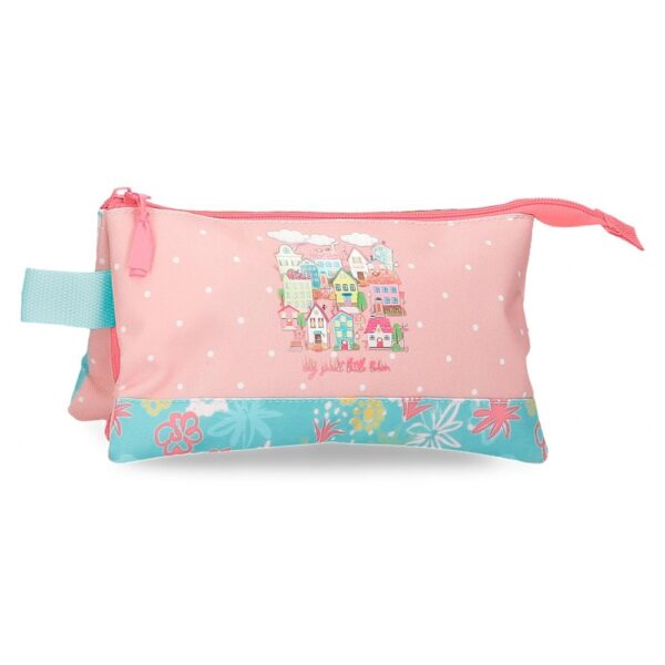 Estuche My Little Town Tres Compartimentos Roll Road
