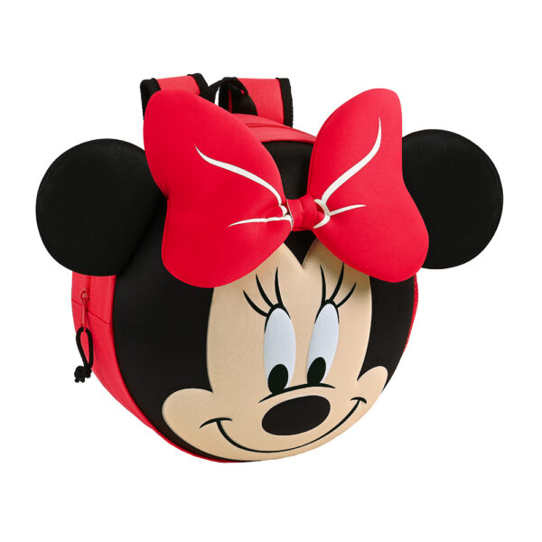 Mochila 3D redonda minnie Mouse