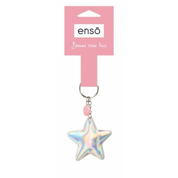 Llavero estrella Rosa Enso