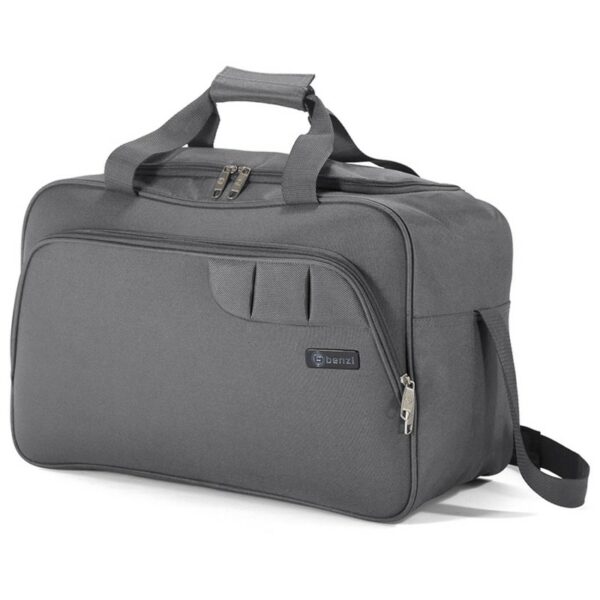 Bolsa De Viaje Gris Equipaje De Mano Benzi