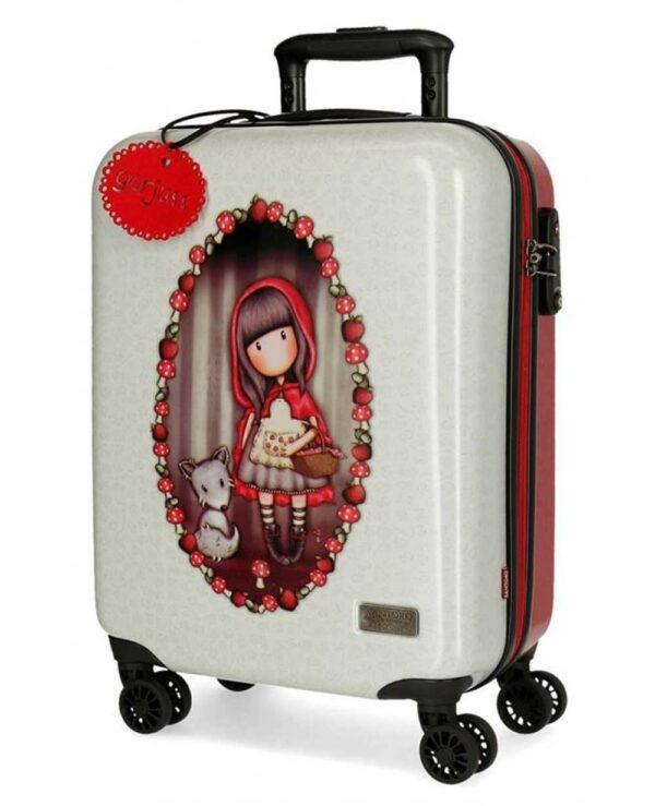 Maleta De Mano Gorjuss Rígida Little Red Riding Hood Multicolor