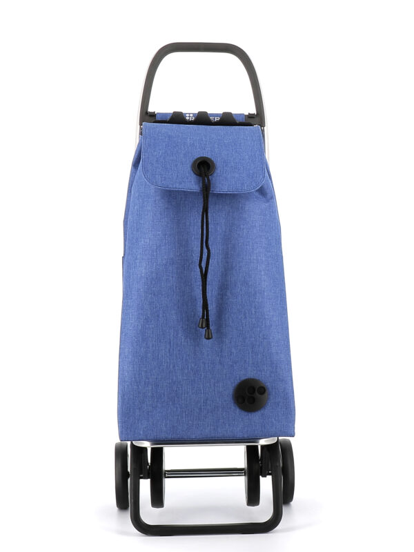 Carro Compra Plegable Azul Rolser