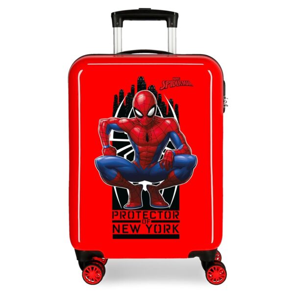 Maleta Cabina Spiderman Geo Rojo