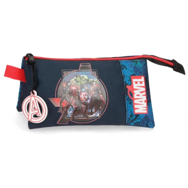 Estuche Tres Compartimento Marvel On The Warpath