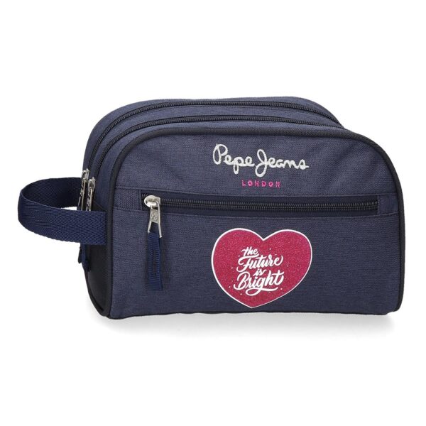 Neceser Bright Pepe Jeans Dos Compartimentos