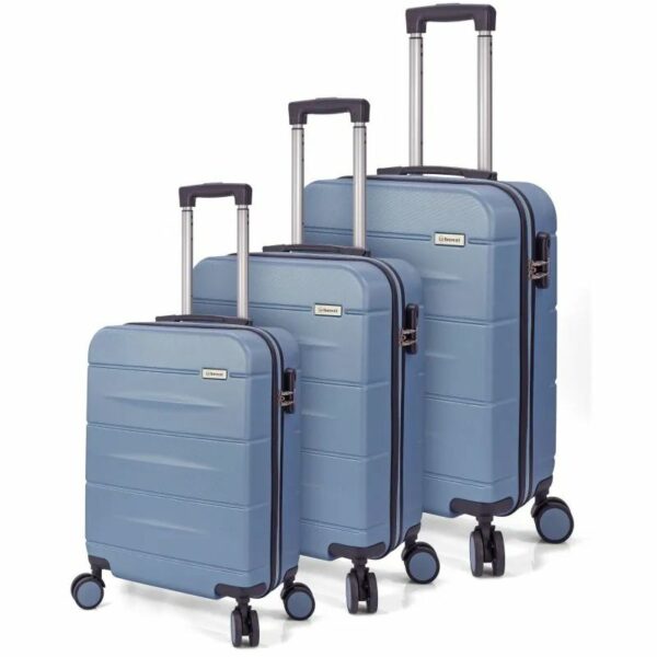 Juego Maletas BZ5695 Azul Claro Benzi
