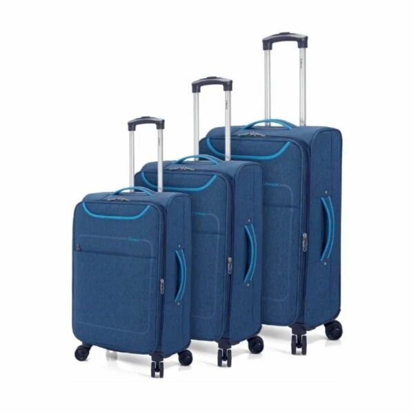 Juego Maletas Expandible Azul BZ5661 Benzi