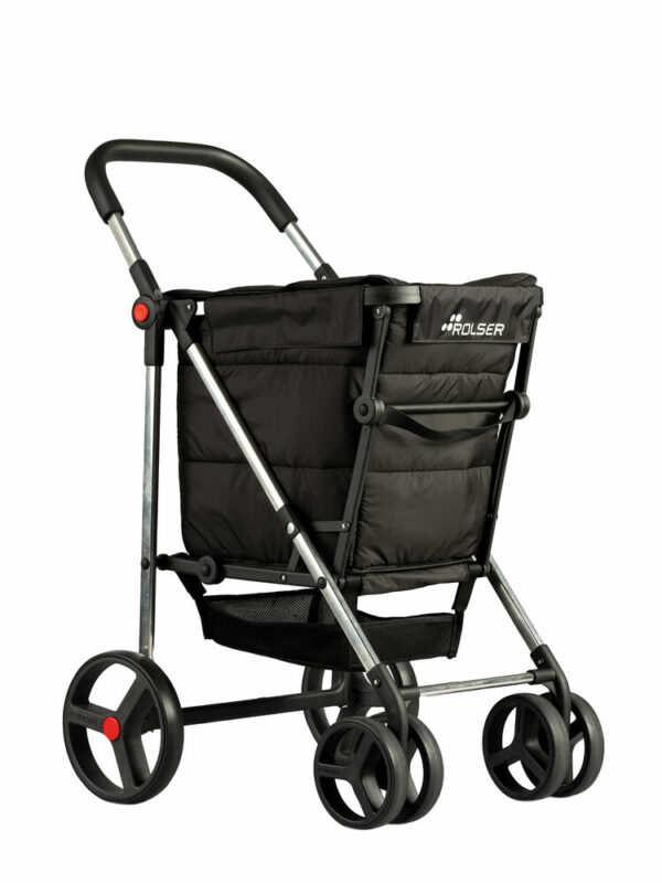 Carro Compra Basket Polar 4B Negro Rolser