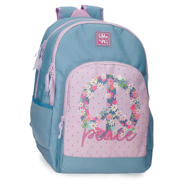 Mochila Peace Dos Compartimento Roll Road