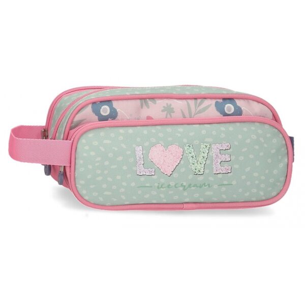 Estuche tres Compartimentos Enso Love Ice Cream