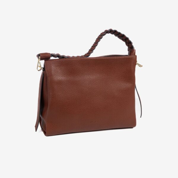 Bolso De Hombro Con Bandolera Marrón Matties