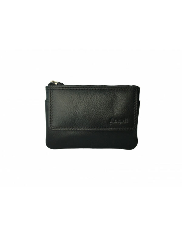 Monedero Piel Negro Adapell