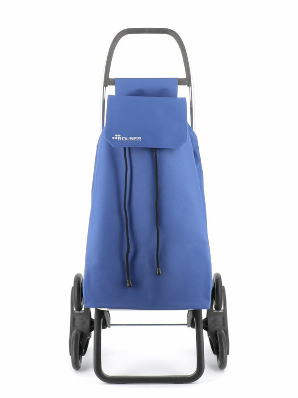 Carro Compra Saquet LN6 Sube Escaleras Azul Rolser