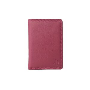 Tarjetero De Piel Rosa Adapell