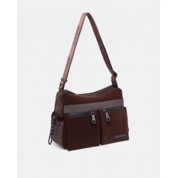 Bolso Bandolera Pepe Moll Dora Brown