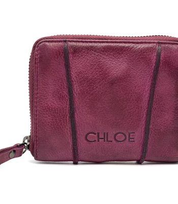 Billetero Mujer Lila Con Cremallera My Wallets