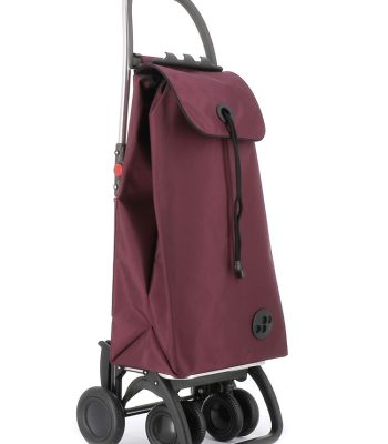 Carro Compra I-Max MF 4 Ruedas 2 Giratorias Rolser Burdeos