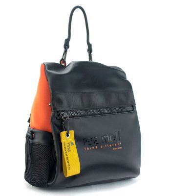 Mochila Anti Robo Surf Negro Pepe Moll