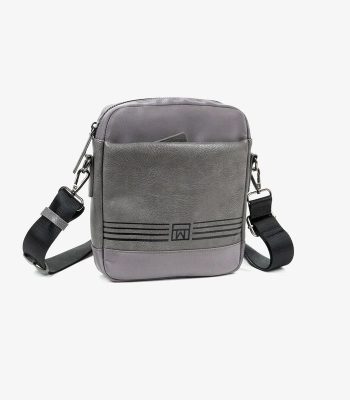 Bolso Bandolera Gris Matties