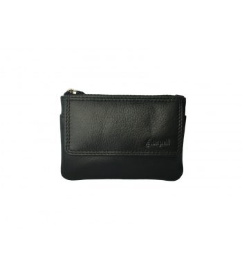 Monedero Piel Negro Adapell