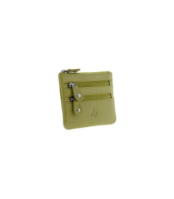 Monedero Oliva 3 cremallera Adapell