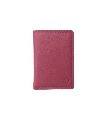 Tarjetero De Piel Rosa Adapell