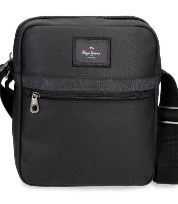 Bandolera Court Porta Tablet Negro Pepe Jeans