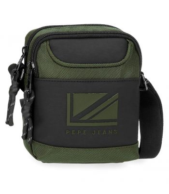Bandolera Browley Pequeño Verde Doble Compartimento Pepe Jeans