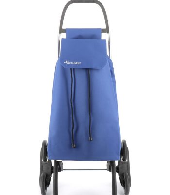 Carro Compra Saquet LN6 Sube Escaleras Azul Rolser