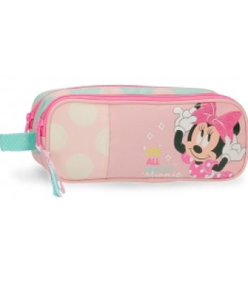 Estuche Minnie Play All Day Dos Compartimentos Joumma Bag