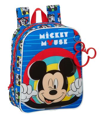 Mochila Escolar /Guarderia Mickey Mouse Me Time