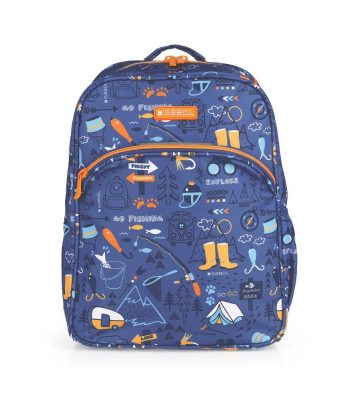 Mochila Adaptable Carro Fish Gabol