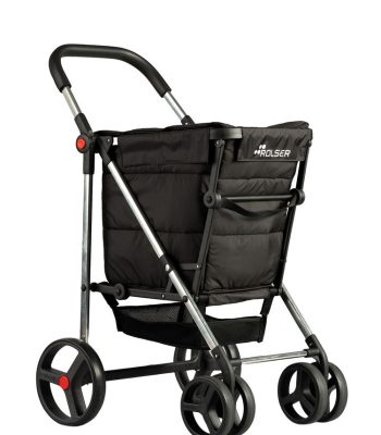 Carro Compra Basket Polar 4B Negro Rolser