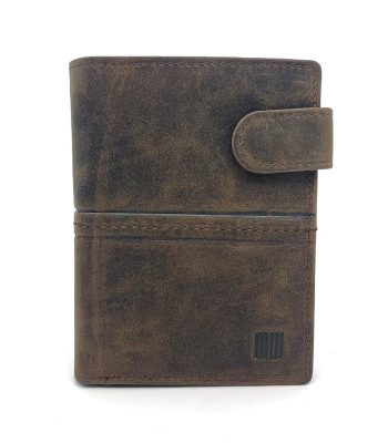 Cartera Vertical Con Cierre Y Monedero