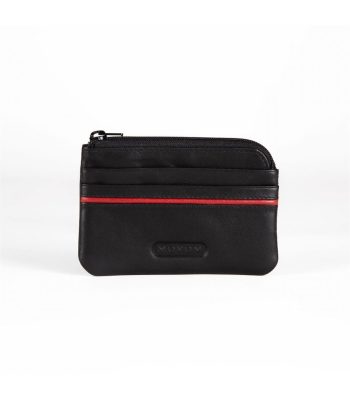 Monedero Negro/ Rojo Movom