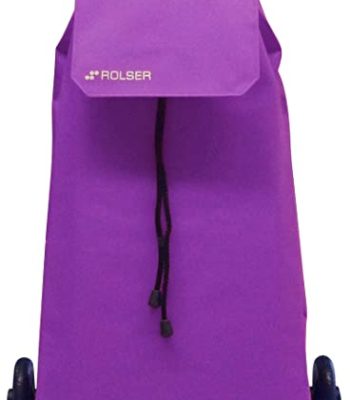 Carro Compra Saquet LN 6 Ruedas Malva Rolser