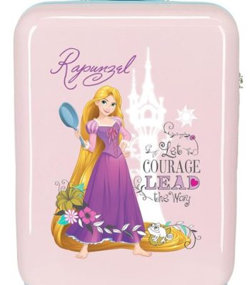 Maleta de cabina Rapunzel rígida 55 cm