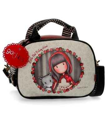 Neceser Con Bandolera Gorjuss Adaptable Little Red Riding Hood