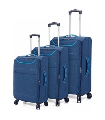 Juego Maletas Expandible Azul BZ5661 Benzi